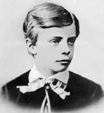 Future President USA Theodore Roosevelt at age 11