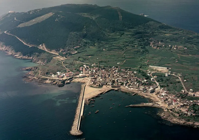Fisterra desde las alturas