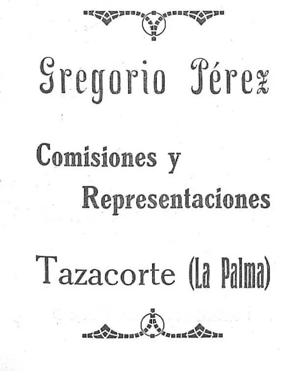 Publicidad Gregorio Pérez.