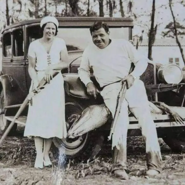 Babe and Claire Ruth 