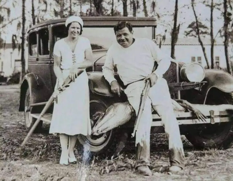 Babe and Claire Ruth 