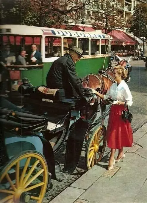 Montparnasse Boulevard in Paris