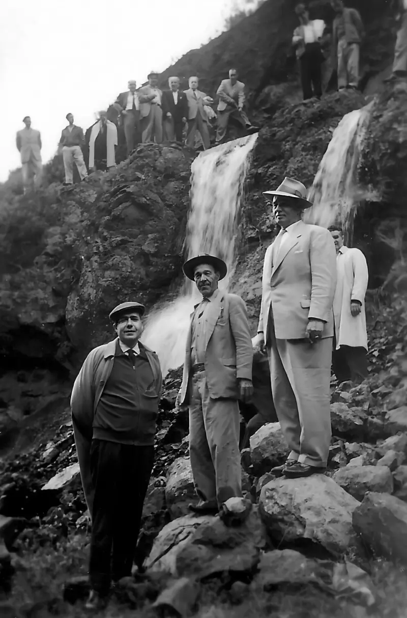 Alumbramiento de aguas de la galería El Cerco de Barlovento