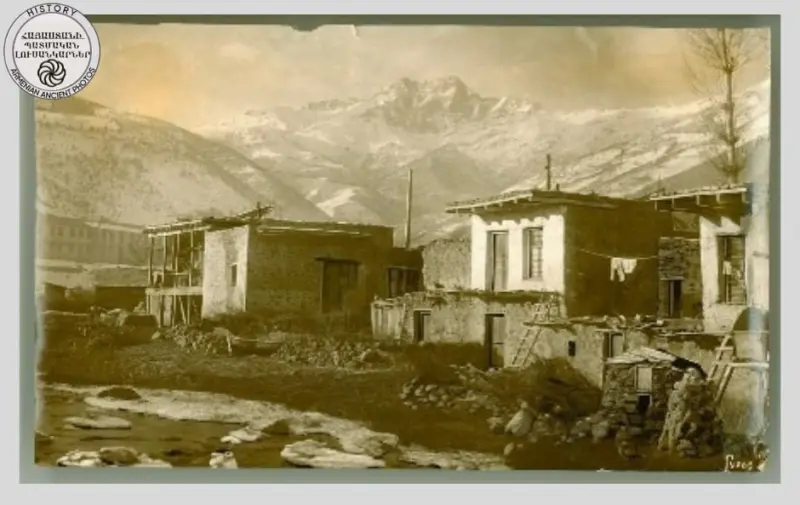 Residential houses in old Kapan from 1920 to 1922 or 1930
