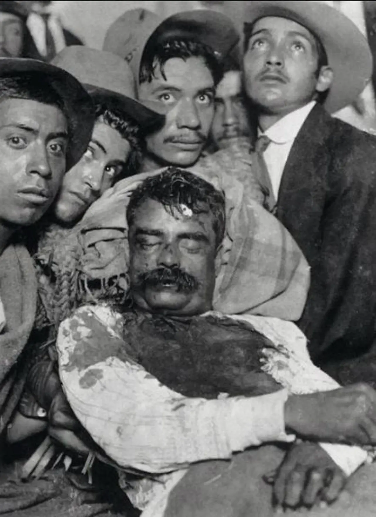 Postmortem photo of Emiliano Zapata Postmortem photo of Emiliano Zapata