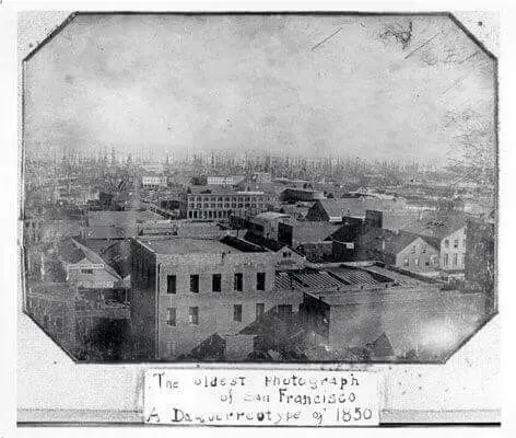 VERY OLD S. FRANCISCO PIC