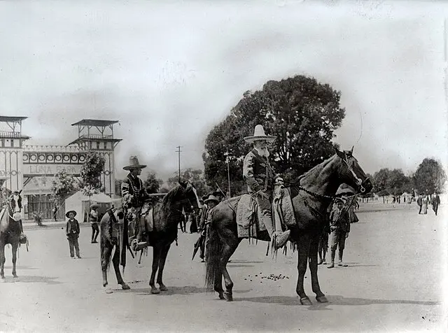 Policía montada en Ciudad de México