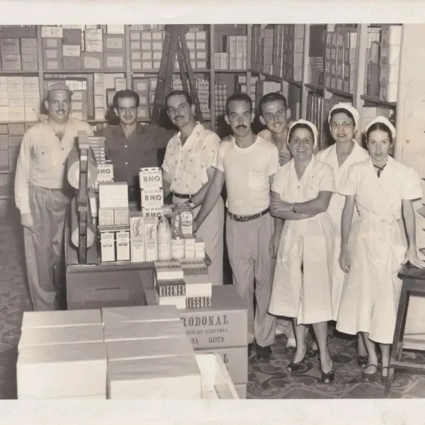 Almacen de productos farmacéuticos. 