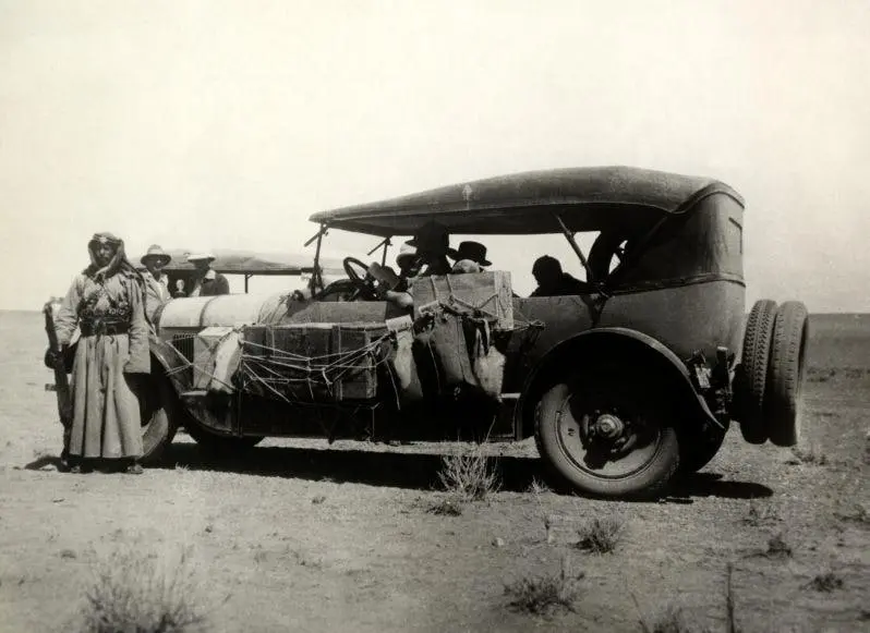 Archaeological excavation in Syria