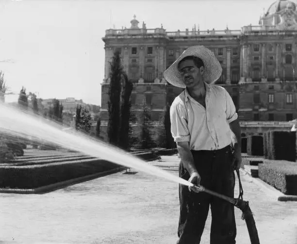 Jardinero del Palacio Real.