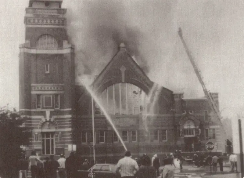 CHURCH FIRE