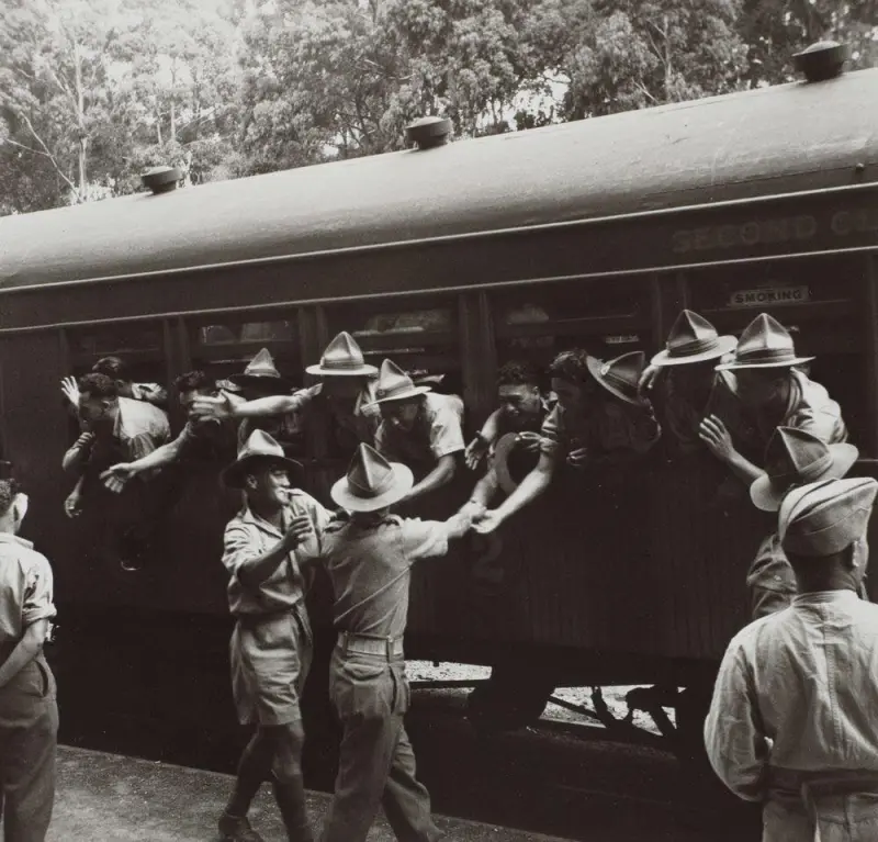 Maori Battalion departure