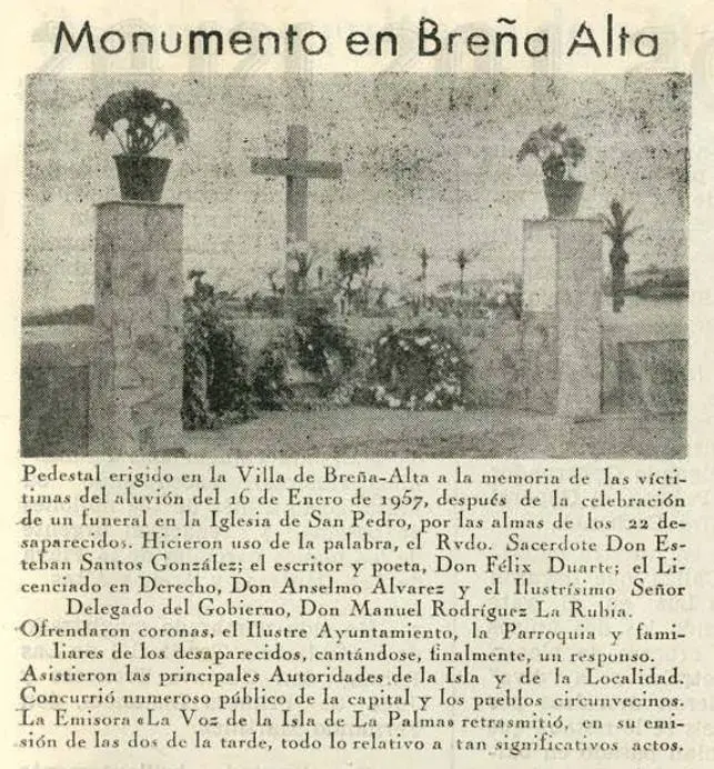 Inauguración del monumento