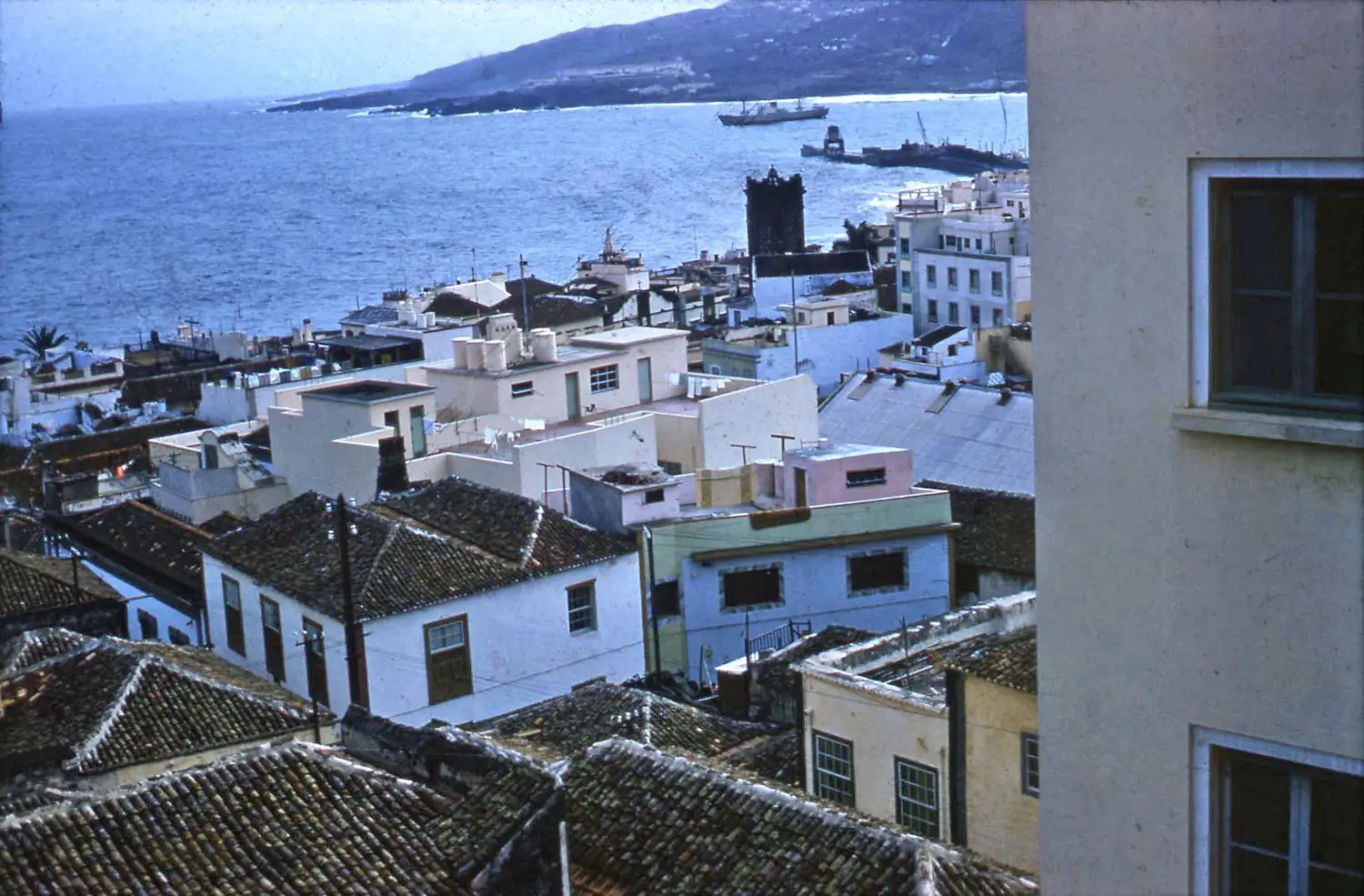 Panorámica de Santa Cruz de La Palma