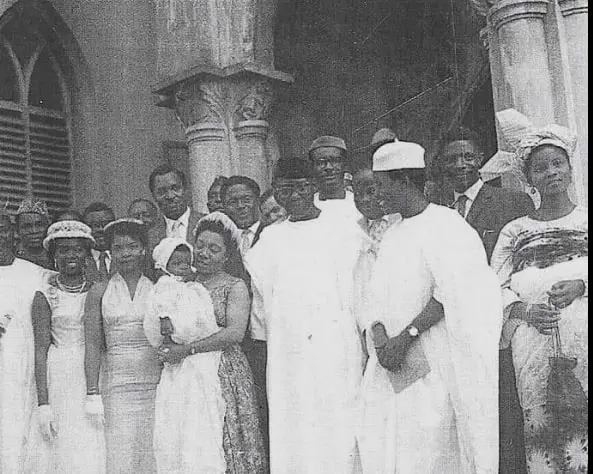 Christening ceremony 