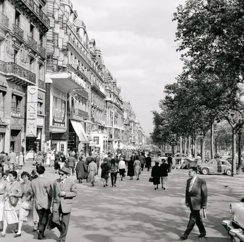 Avenida de los Campos Elíseos.