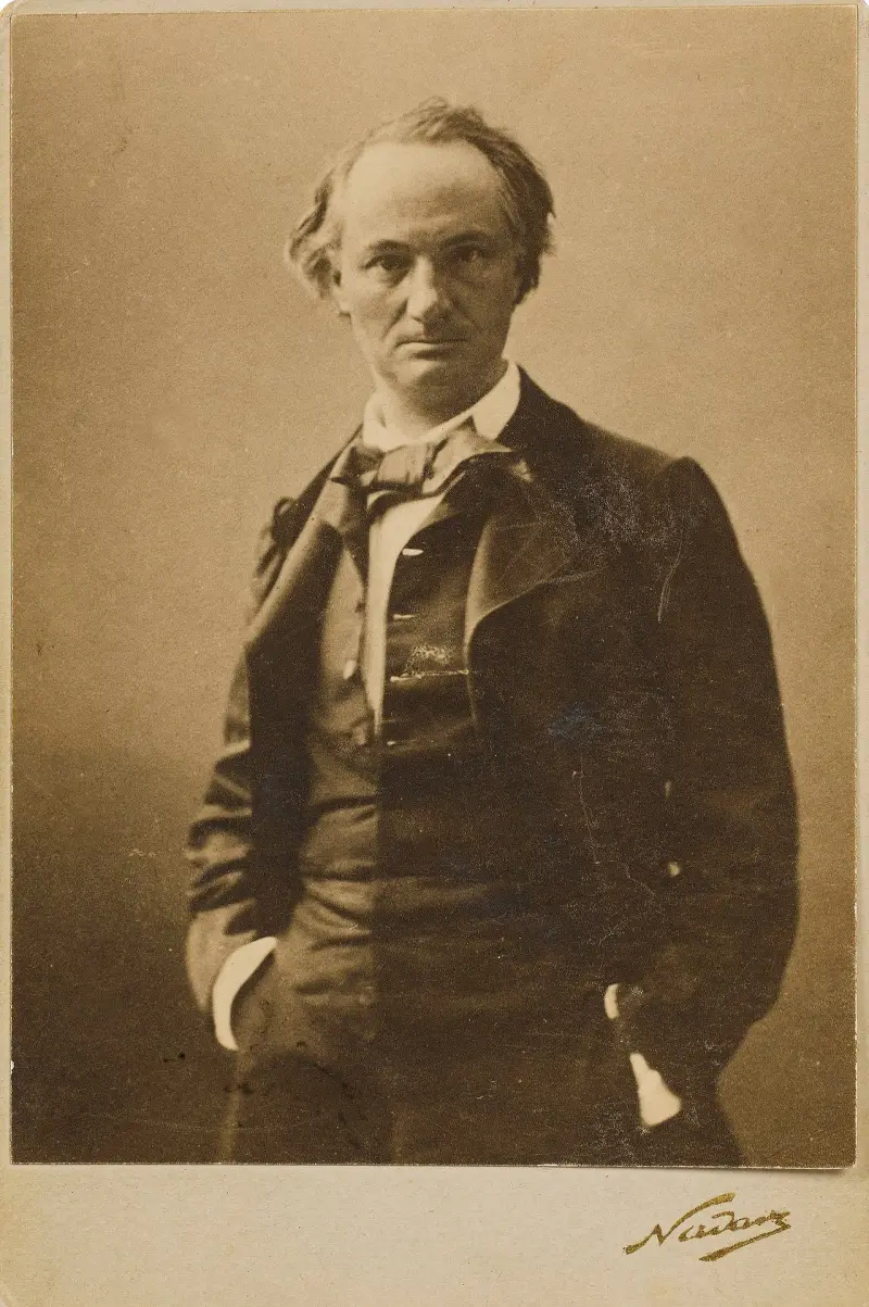 Charles Baudelaire by Nadar