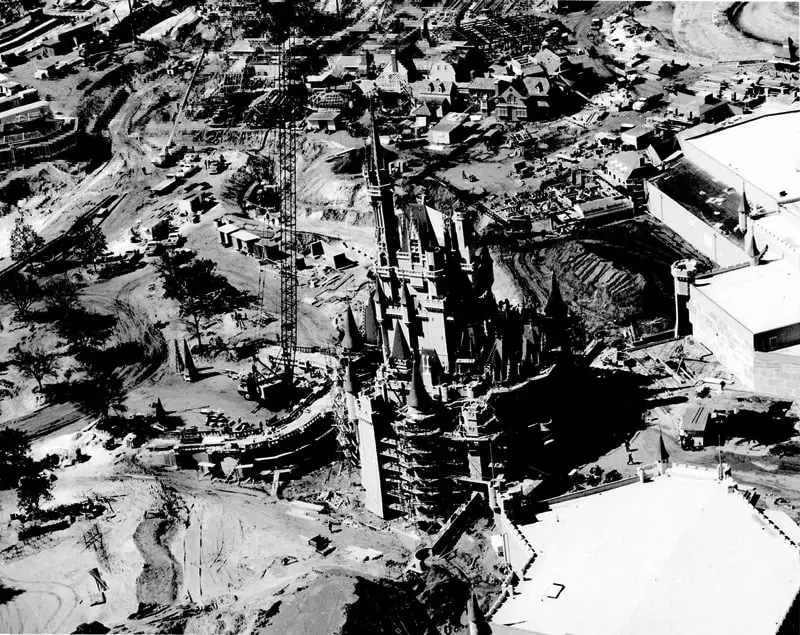 Disneyland Construction