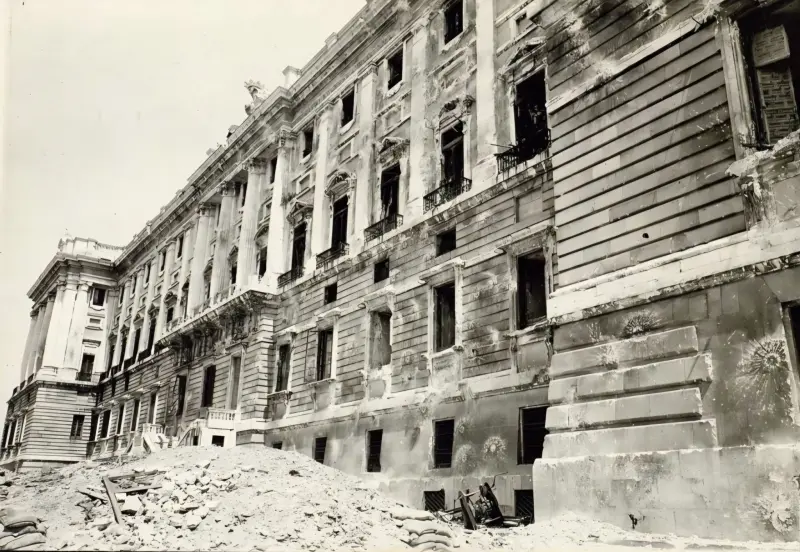Daños en el Palacio Real