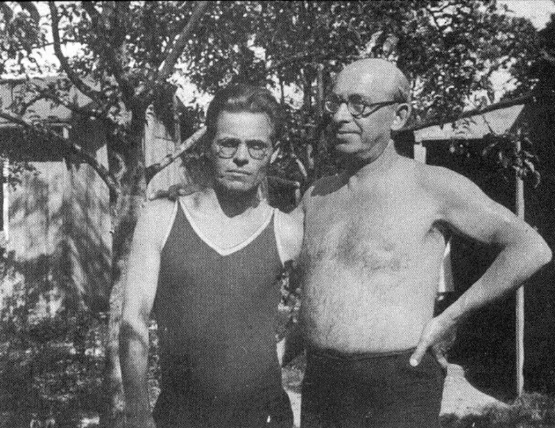 Nestor Makhno and Alexander Berkman