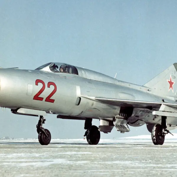 MiG-21 jet plane