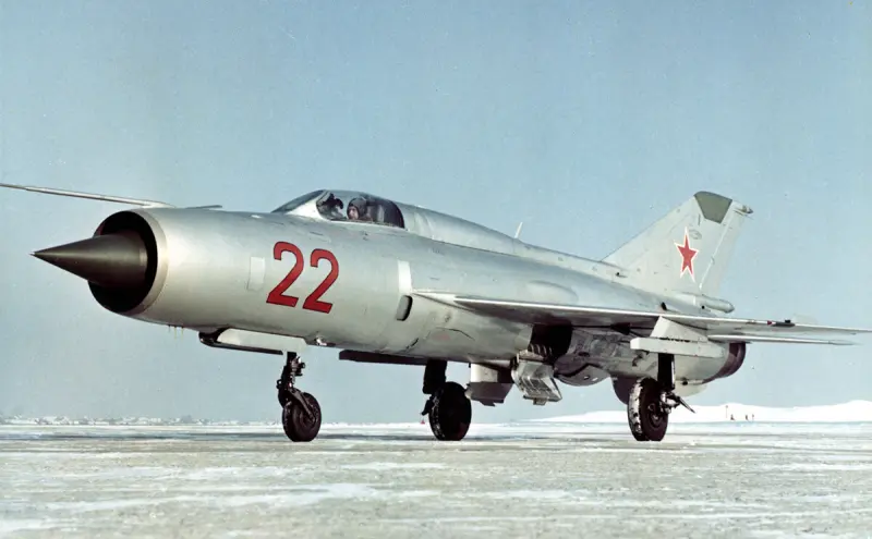 MiG-21 jet plane