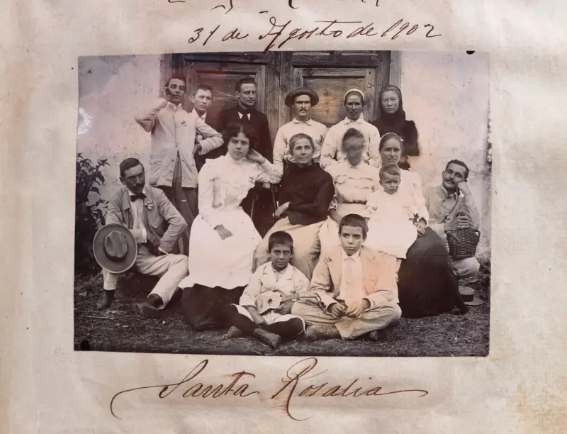 Grupo de personas en Santa Rosalía