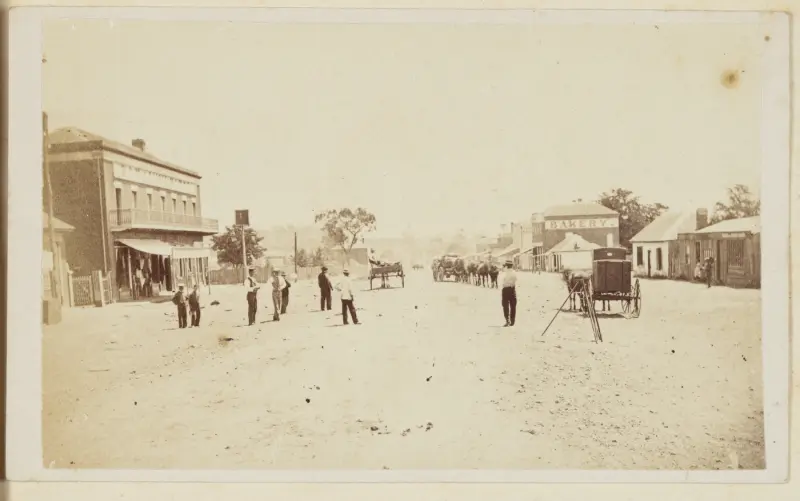 Street scene, rural New South Wales