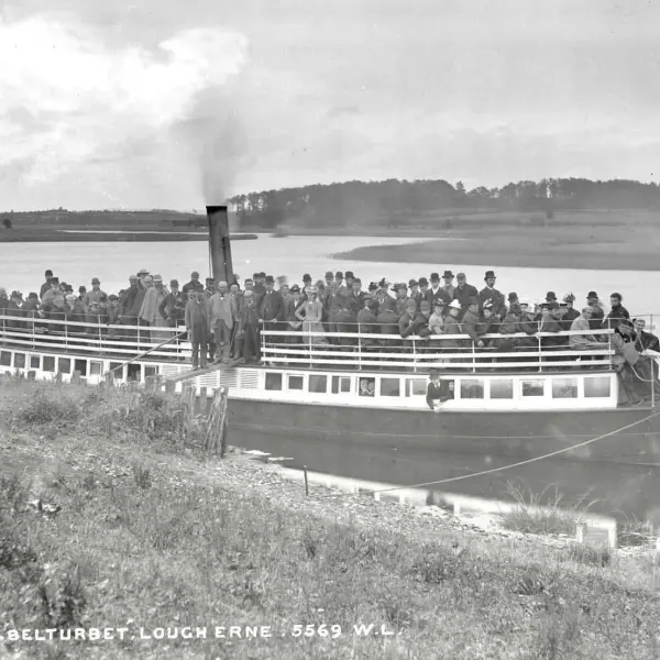 The boat is called "Belturbet"