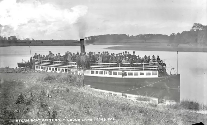 The boat is called "Belturbet"