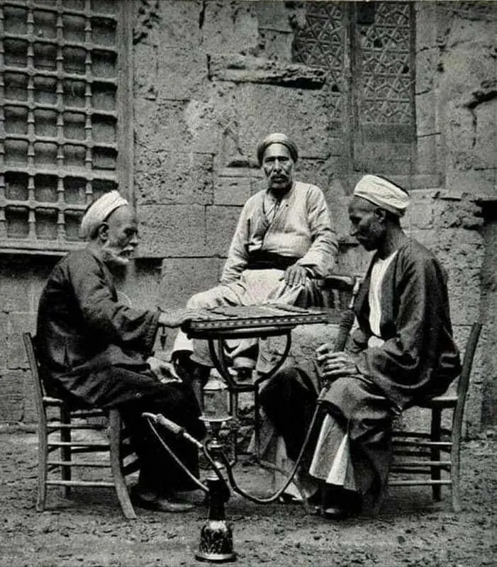 Backgammon Game in Egypt