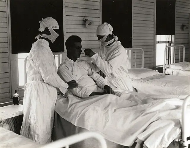 Fighting the Invisible Enemy: Influenza Ward, 1918