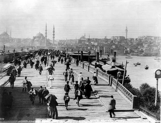 View of the "Third Galata Bridge"