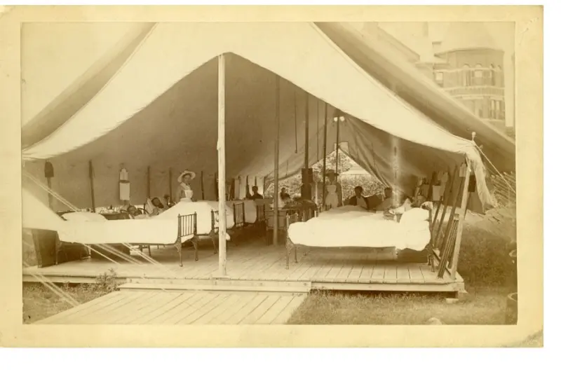 Boston City Hospital during the Spanish-American War