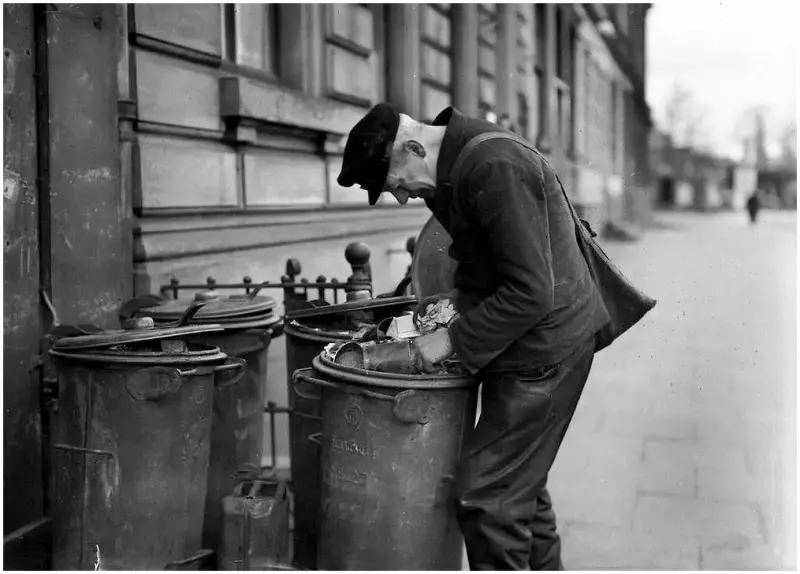 Looking for something to eat.