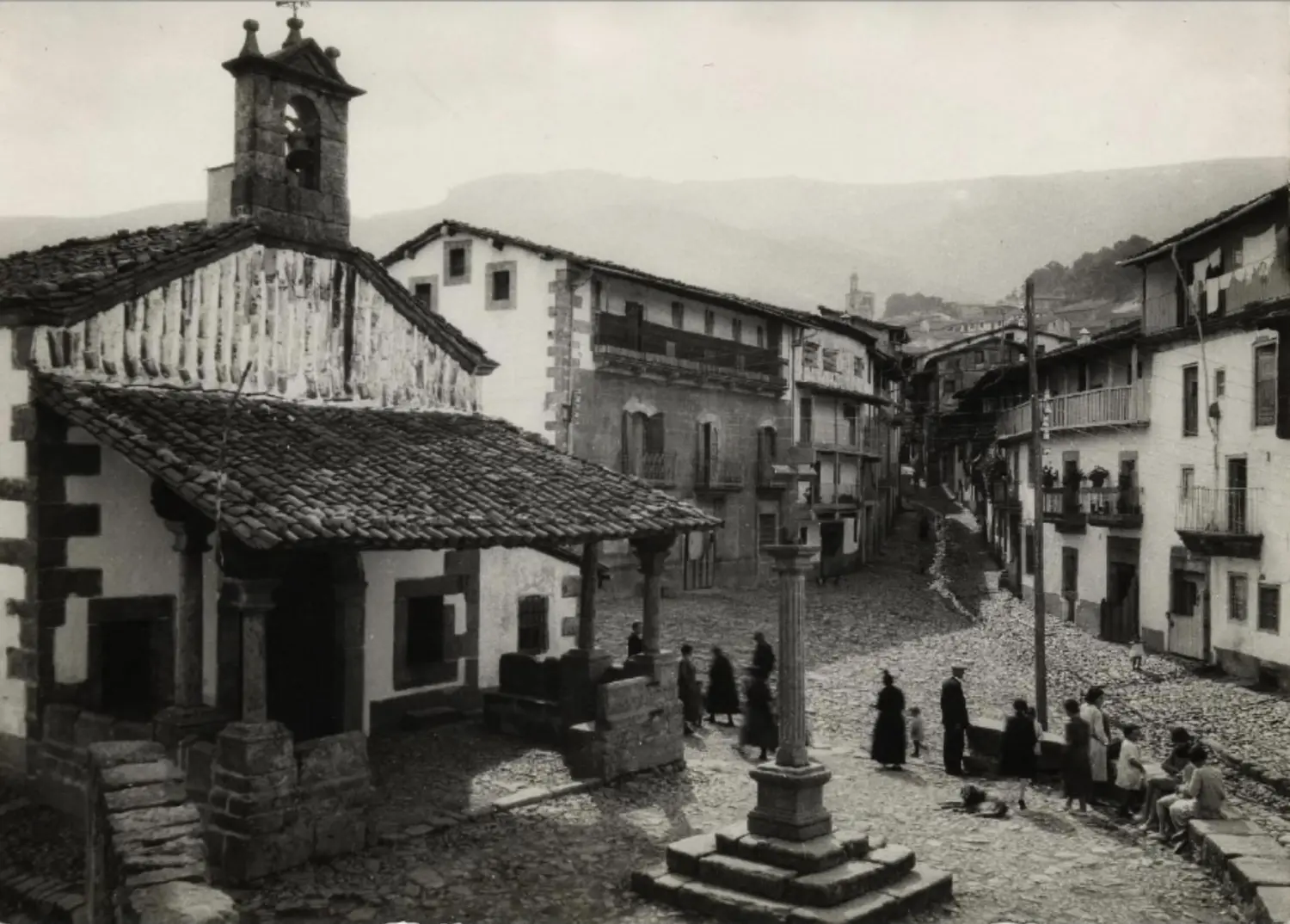 Vista de la plaza