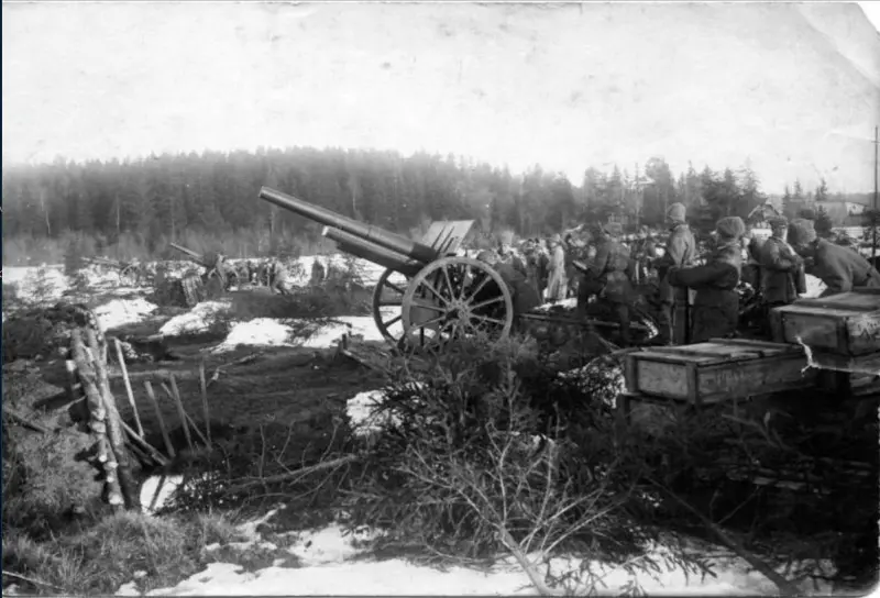 The Shelling of Kronstadt Forts with a Course Battery