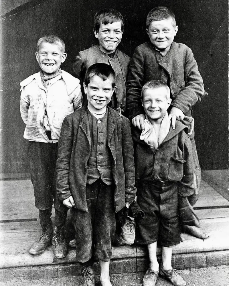Group of Plaistow children