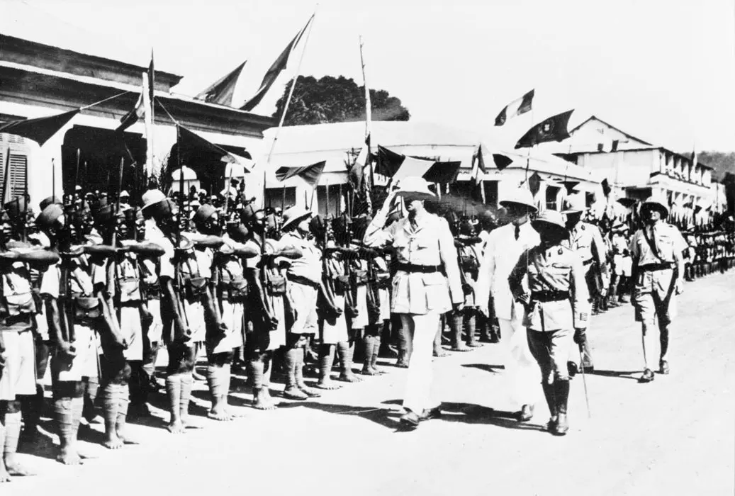 Charles de Gaulle in Bangui