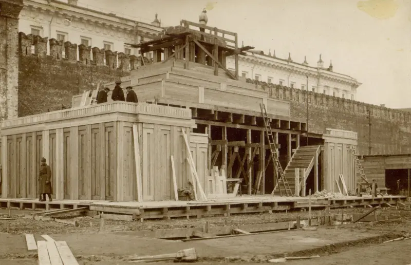 Lenin Mausoleum.