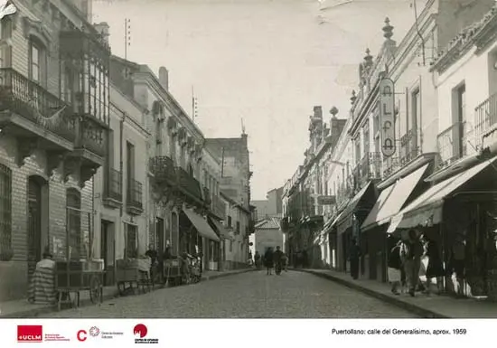 Calle del Generalísimo, hoy calle Aduana