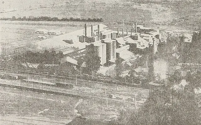 Vista de la Fábrica de Cemento