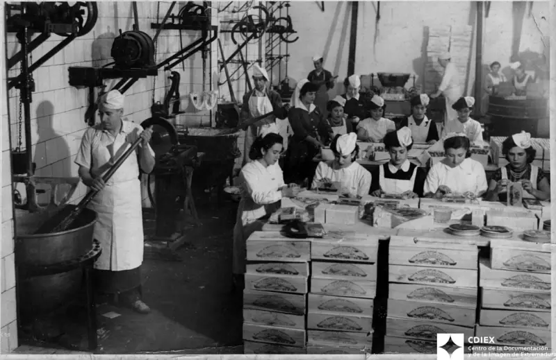 Obrador de la pastelería Casa de Alba