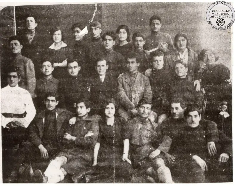 Students of the Leninakan orphanage