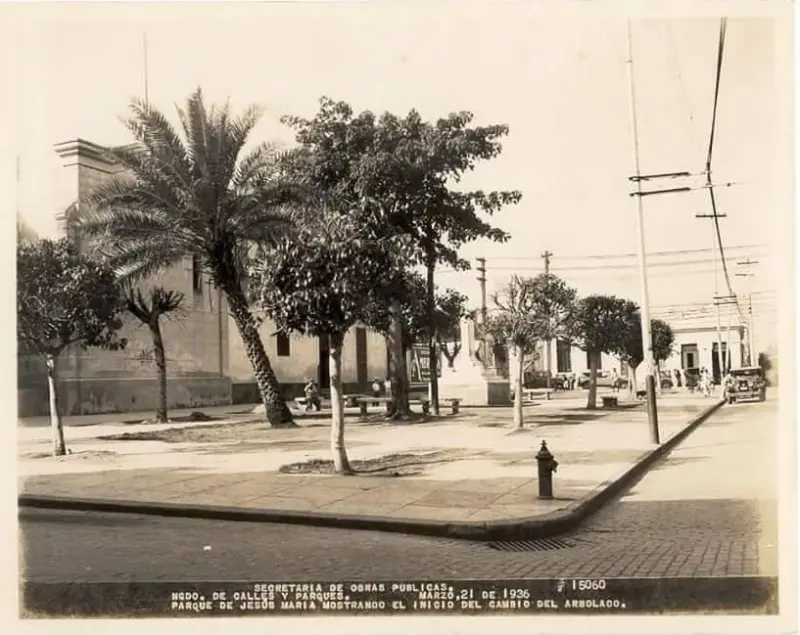El Parque de Jesús Maria 