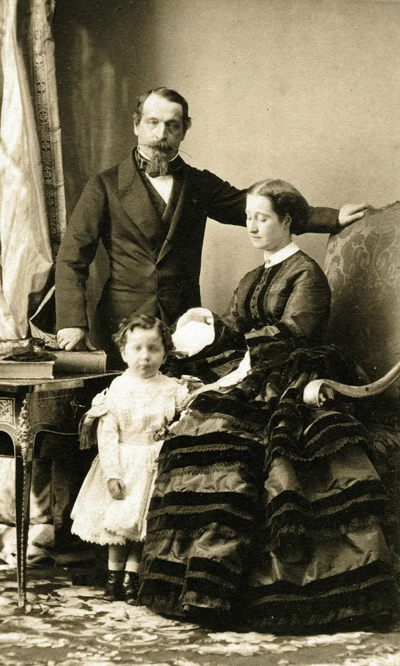 Emperor Napoléon III and Eugenia de Montijo
