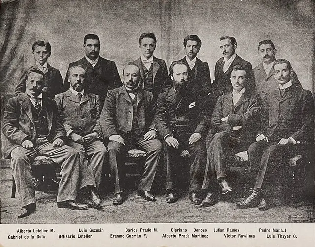 Retrato de personajes chilenos – Generación de una época