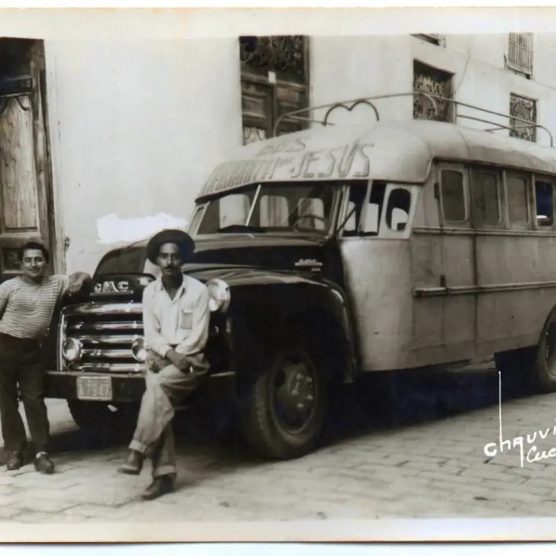 Transportistas en hora de descanso