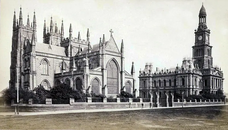 St. Andrews Cathedral and Sydney Town Hall