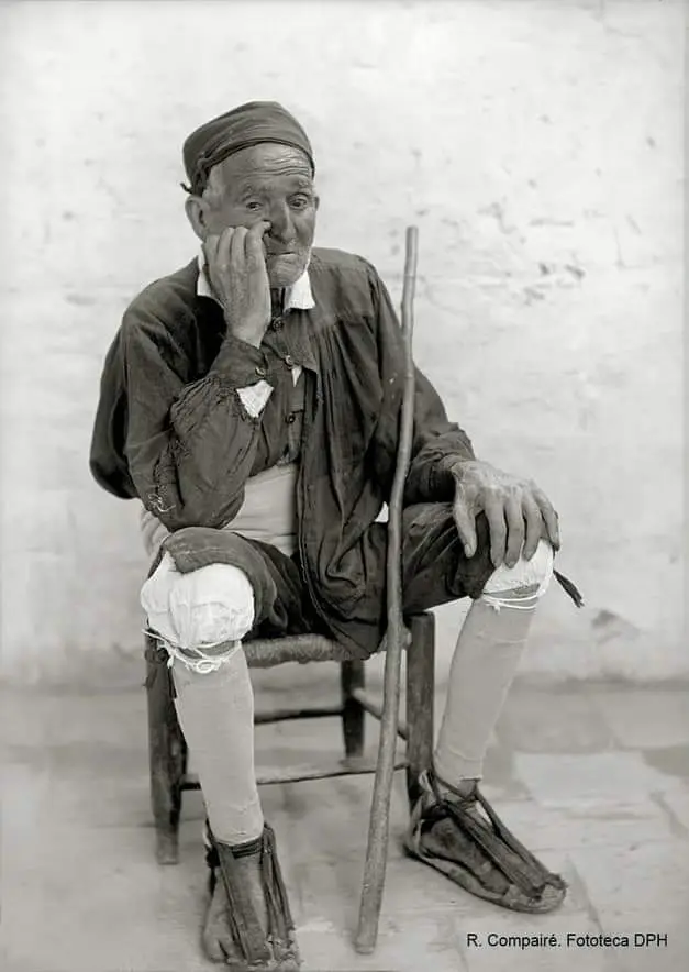 Anciano trabajador (en activo) 